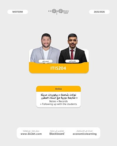 ITIS204 - Fundamentals of IT - Online