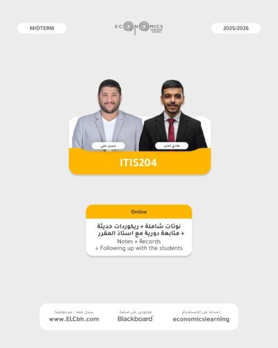 ITIS204 - Fundamentals of IT - Online