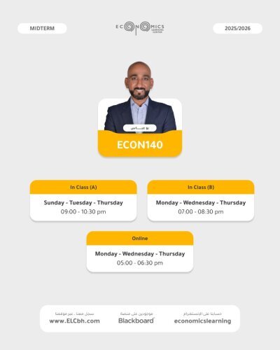 ECON140 - Microeconomics - In Class A