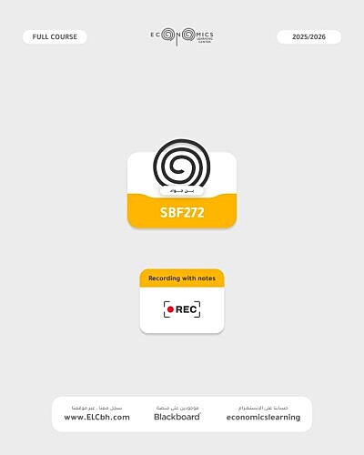 SBF272 - Islamic Financial Services - Online