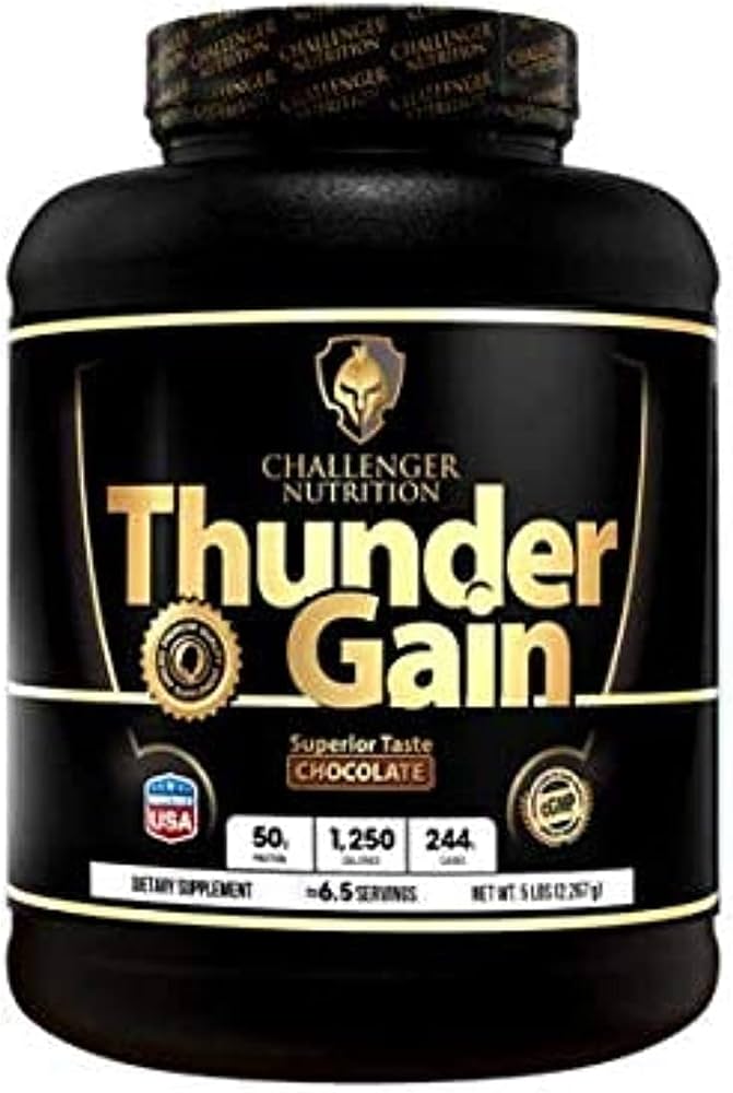Challenger Nutrition Thunder Gain 5lb | ماس جينر ثاندر Challenger Nutrition Thunder Gain 5lb | ماس جينر ثاندر
