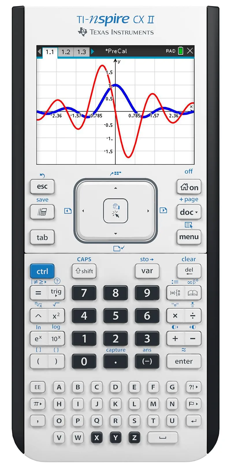 Texas Instruments TI-Nspire CX II Color Graphing Calculator