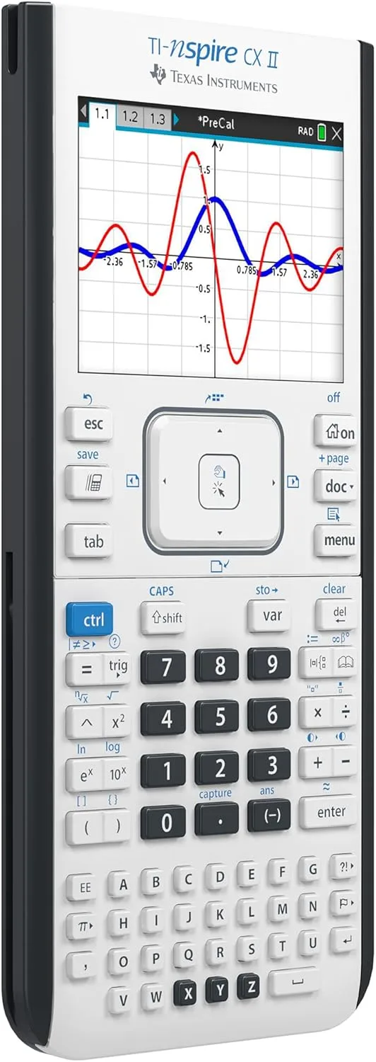 Texas Instruments TI-Nspire CX II Color Graphing Calculator