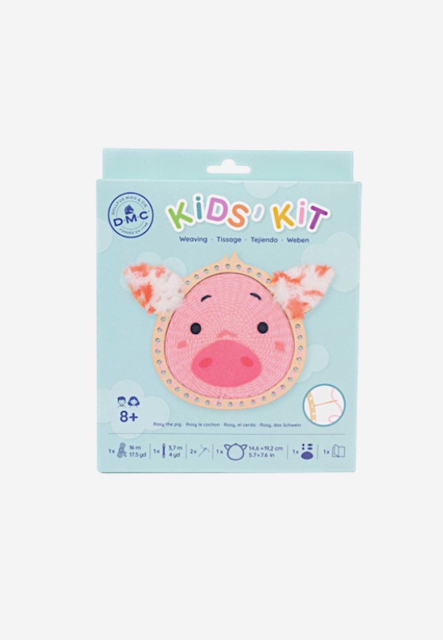 DMC Kids' Kit - Kit Tessitura ROSY IL MAIALE (TI001K)