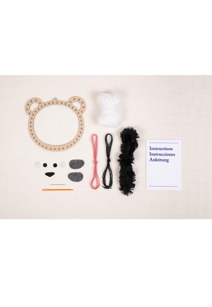 DMC Kids' Kit - Kit Tessitura PASHA IL PANDA (TI003K) DMC Kids' Kit - Kit Tessitura PASHA IL PANDA (TI003K)