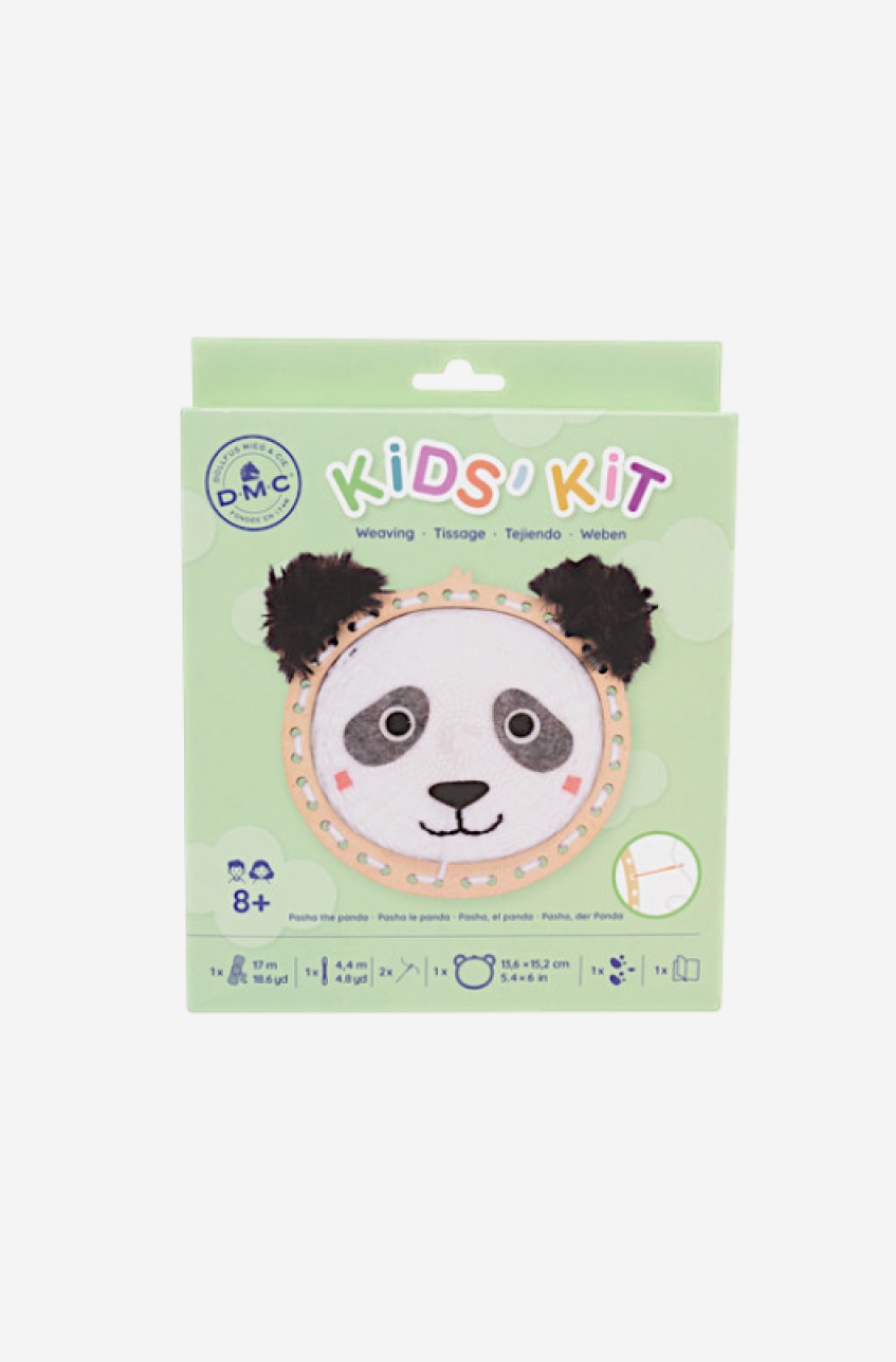 DMC Kids' Kit - Kit Tessitura PASHA IL PANDA (TI003K) DMC Kids' Kit - Kit Tessitura PASHA IL PANDA (TI003K)