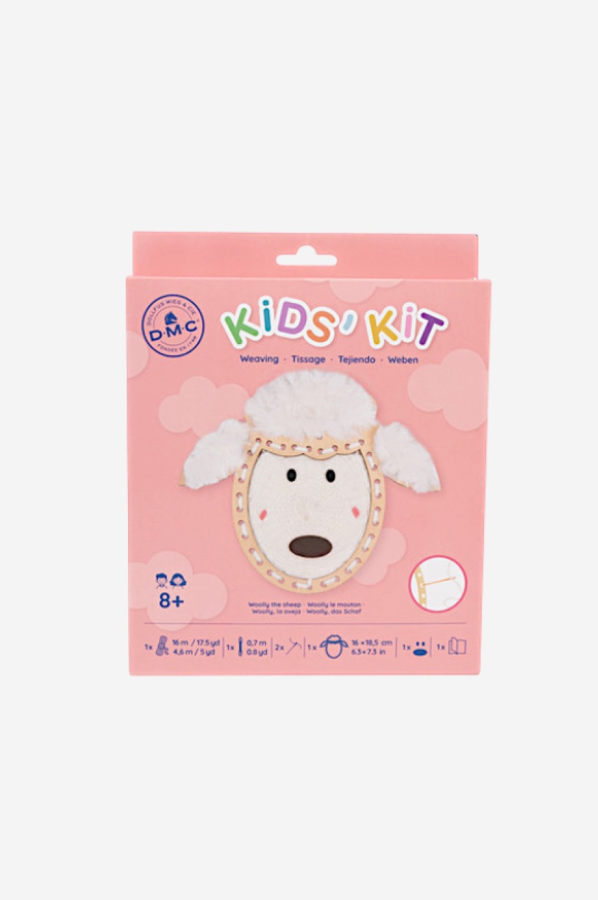 DMC Kids' Kit - Kit Tessitura WOOLLY LA PECORA (TI004K) DMC Kids' Kit - Kit Tessitura WOOLLY LA PECORA (TI004K)