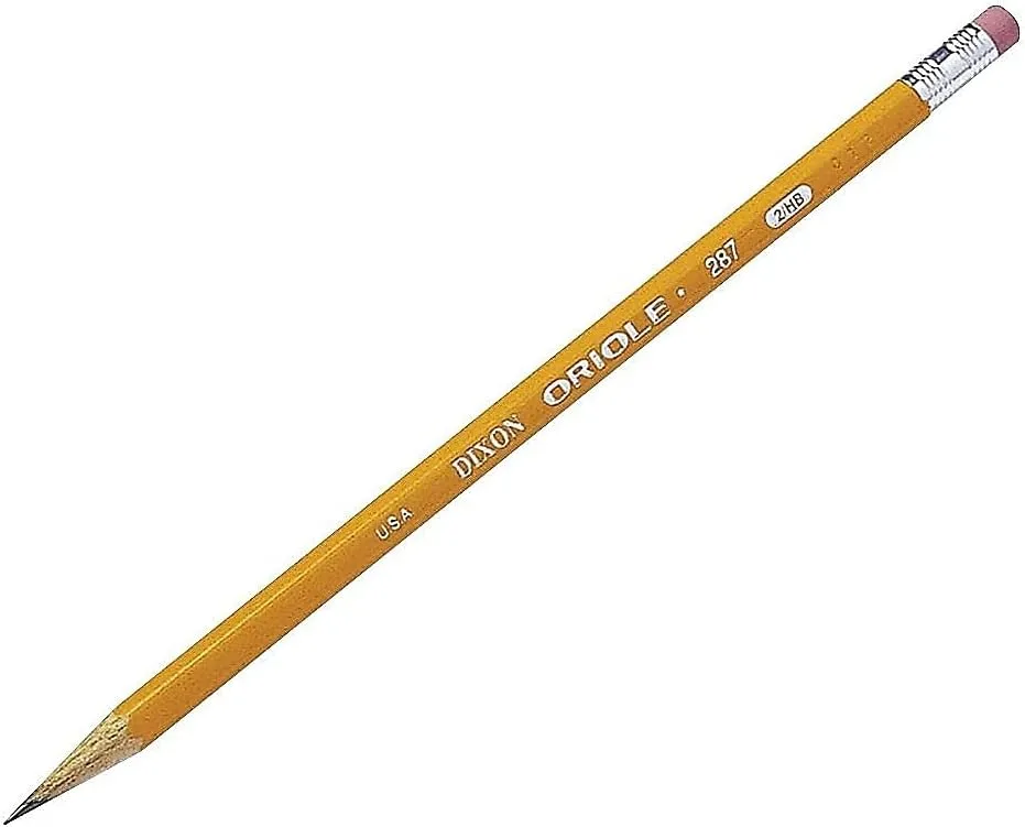 Ticonderoga Dixon Pencils #2 HB Soft Lead - Box of 144