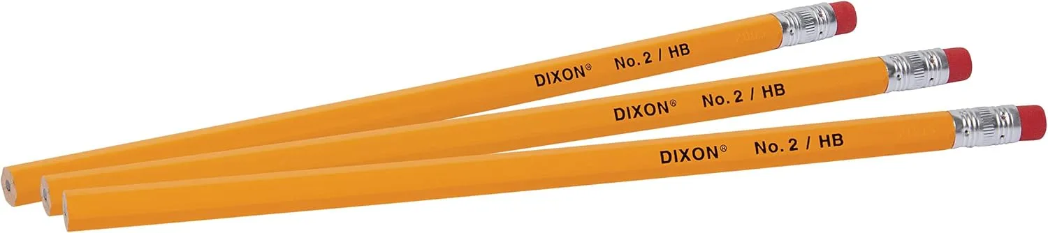 Ticonderoga Dixon Pencils #2 HB Soft Lead - Box of 144