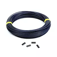 Tigress 100' of 400lb Test Black Mono - 2.2mm Diameter