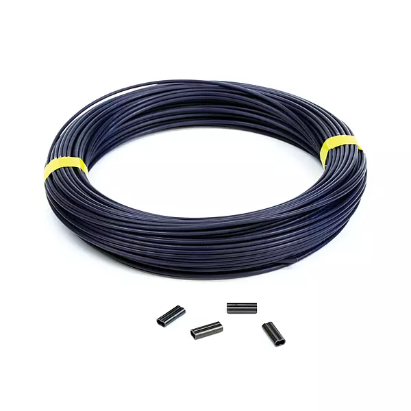 Tigress 100' of 400lb Test Black Mono - 2.2mm Diameter