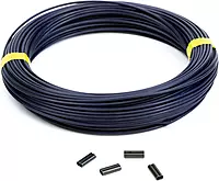 Tigress 100' of 400lb Test Black Mono - 2.2mm Diameter
