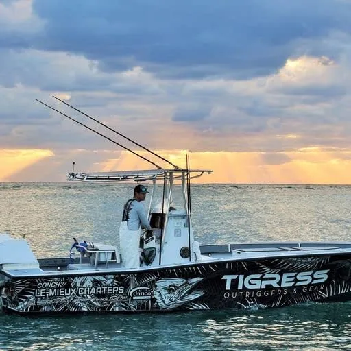Tigress 100' of 400lb Test Black Mono - 2.2mm Diameter