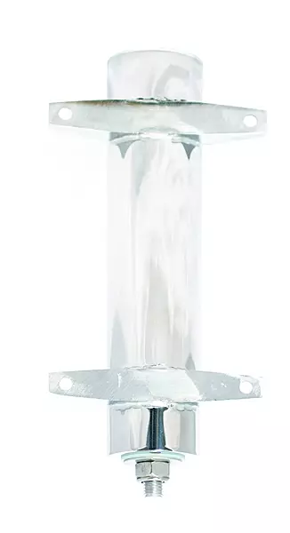 Tigress Swivel Side Mount Rod Holder, 9" Length and Stainless Steel with Vinyl Insert for Rod Protection