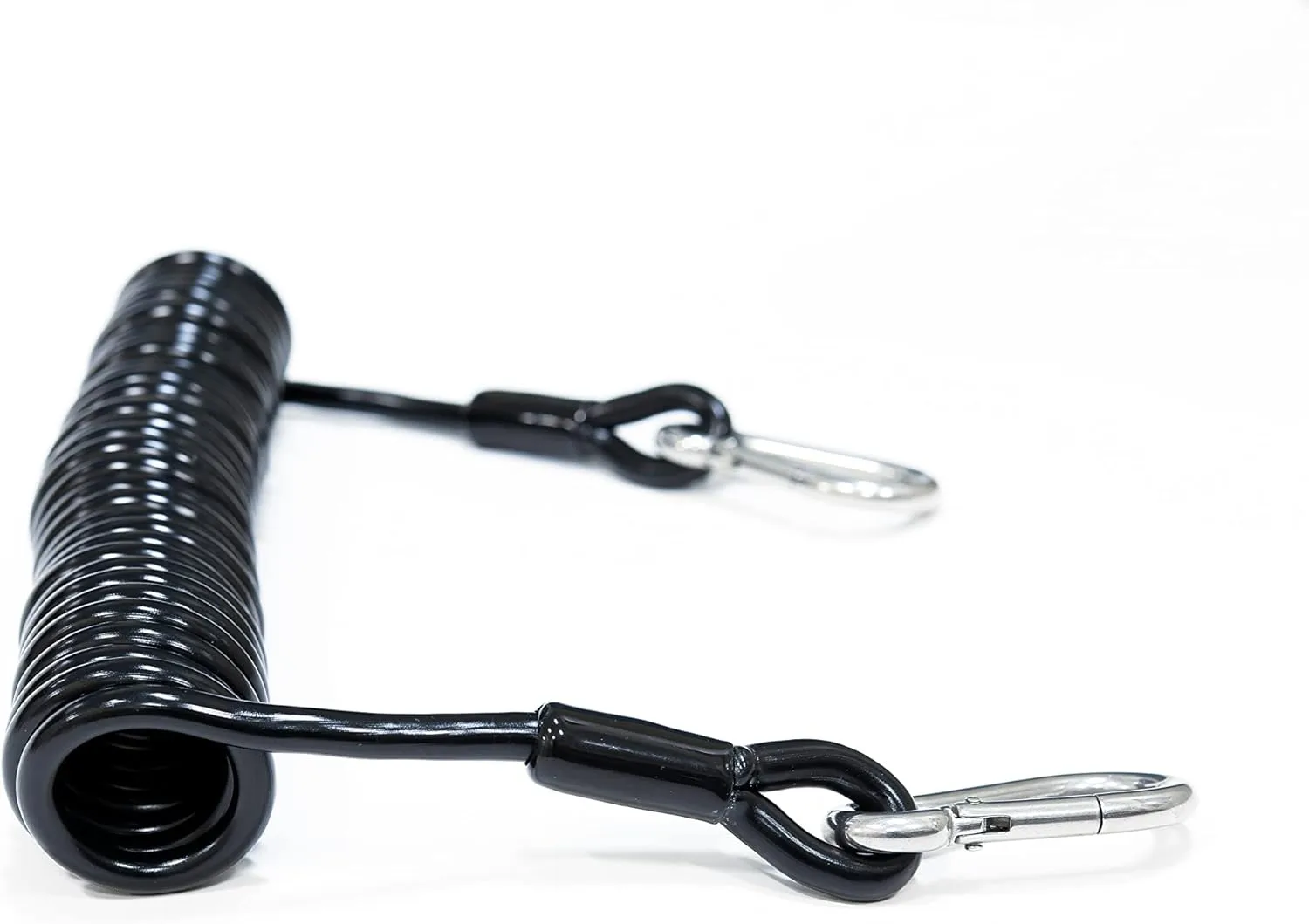 Tigress Heavy-Duty Coiled Safety Tether - 1200lbs