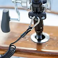 Tigress Heavy-Duty Coiled Safety Tether - 1200lbs