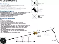 Tigress Kite Fishing Line Markers, 3 Included Weighted Medium Markers