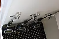 Tigress Premium Silver Anodized Rod Hanger