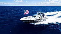 Tigress XD Flag Pole Holds Sandbar or Dive Flags, Durable Easy to Store Rod Holder Flag Pole with Gimbal Butt Makes Flying