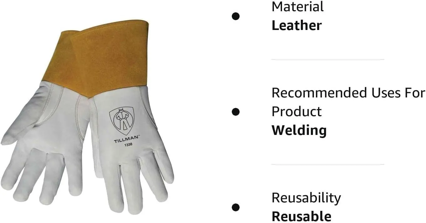 Tillman Top Grain Goatskin TIG Welding Gloves