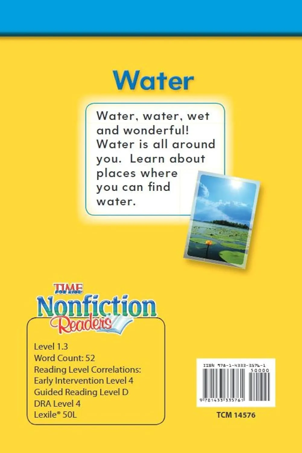 TIME FOR KIDS® Informational Text Grade 1 Readers Set 3 10-Book Set (TIME FOR KIDS® Nonfiction Readers)