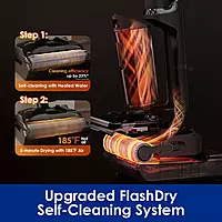 Floor One S7 Stretch - 50min, Smart 180° Lay Flat Wet Dry Cordless Vacuum Floor Washer & Mop Stick