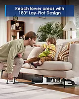 Tineco Floor One Switch S6 Stretch - 65min, Smart 180° Lay Flat Wet Dry Cordless Vacuum Floor Washer & Mop Stick