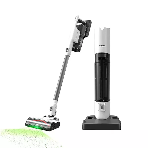 Tineco PURE ONE STATION 5 - Cordless Vacuum & Handvac Stick, 60 Min, 160W