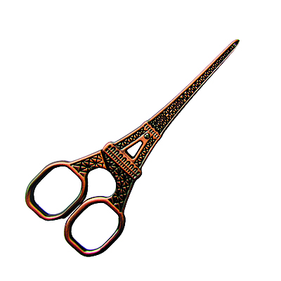 Tijera Coleccionable Torre Eifel Referencia 8914 Color Bronce