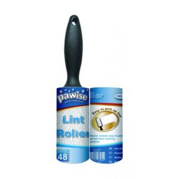 Pawise Lint Roller 48 Sheets with Replacement Dog grooming Pawise Lint Roller 48 Sheets with Replacement Dog grooming