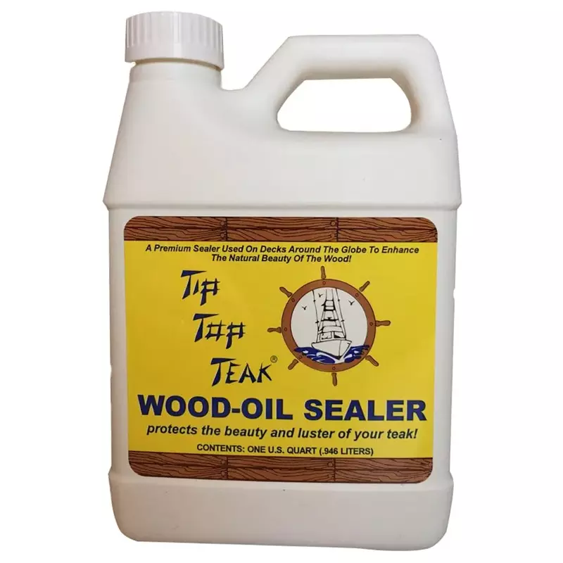 Wood-Oil Sealer, Teak Sealer, Wood Sealer, Boat Cleaner, Essential Boat Accessories, 1 quart