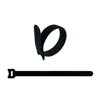 Tiras de Velcro Doble Faz Negro Paquete por 20 Unidades Tiras de Velcro Doble Faz Negro Paquete por 20 Unidades