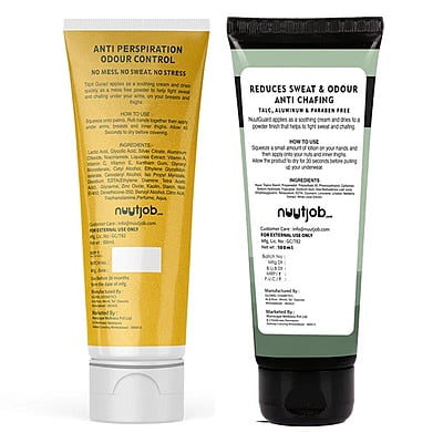 Nuutjob - Him and Her Testicle And Breasticle 200ml Combo Nuutguard + Titpit Guard