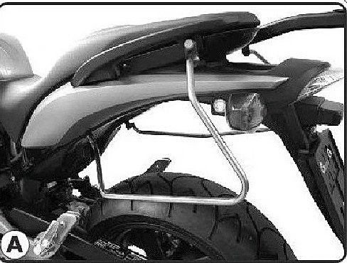 KAPPA HONDA SOFT PANNIER BRACKET TK219 - HORNET 600 / ABS (07-10)
