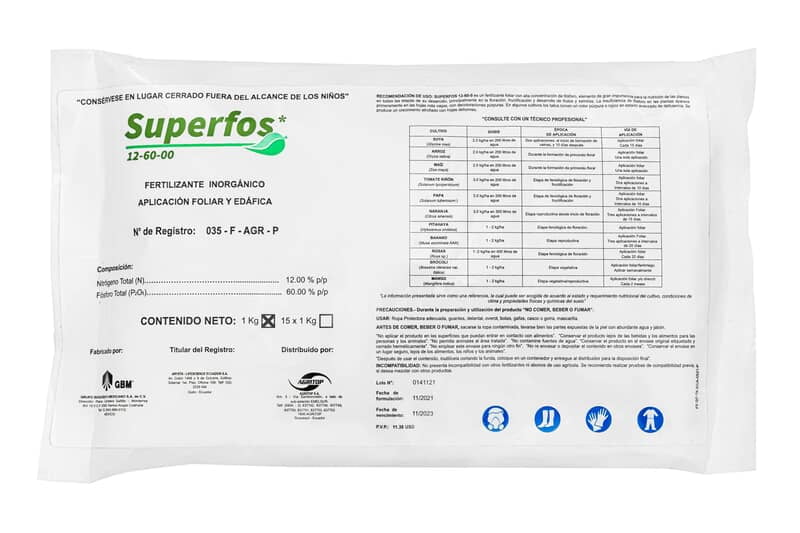 SUPERFOS X 1 KG