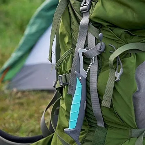 Toadfish Stowaway Folding Fillet Knife w/Built-In Carabiner - 7"