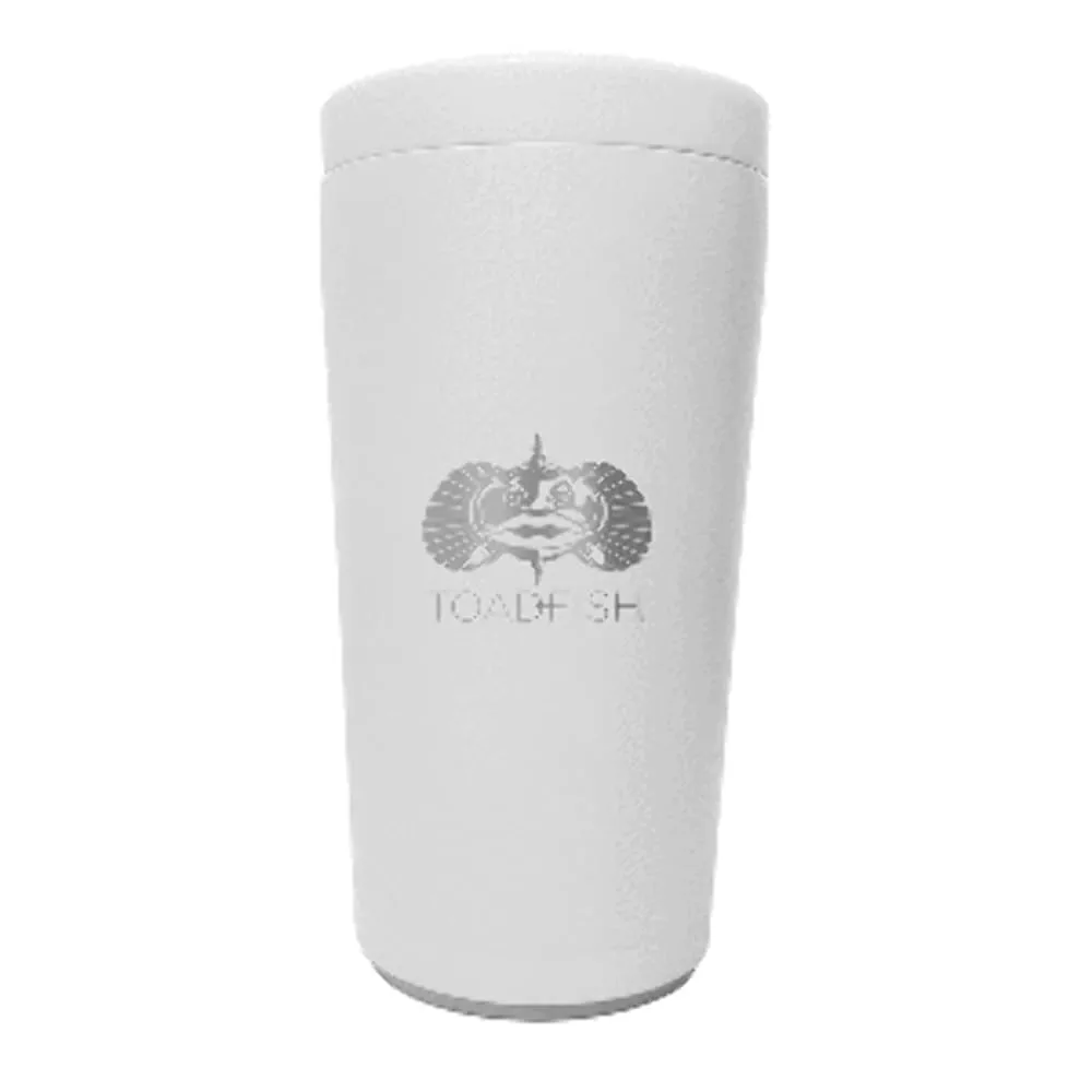 TOADFISH Universal Can Cooler 2.0 - Non-Tipping SmartGrip Stainless Steel