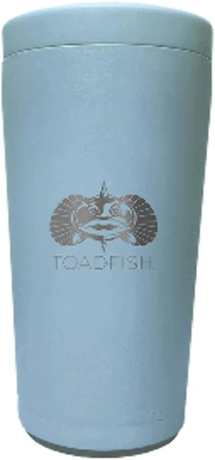 TOADFISH Universal Can Cooler 2.0 - Non-Tipping SmartGrip Stainless Steel