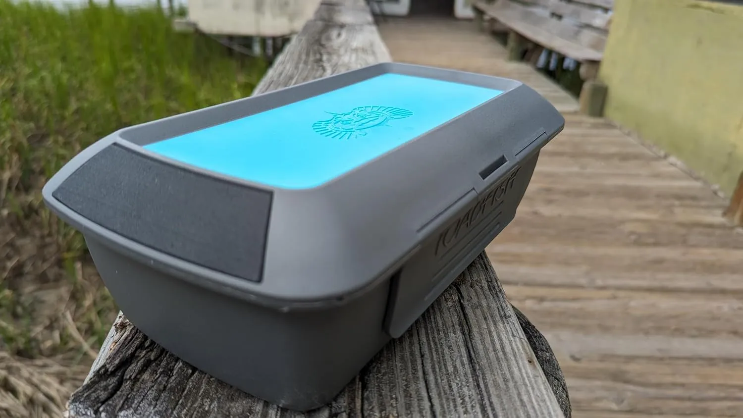 Toadfish Drybox - Waterproof IPX7 Sealed - EVA Lure Pads - Cell Phone Tray - Impact Proof - Smartgrip - Boat/Kayak/SUP Box