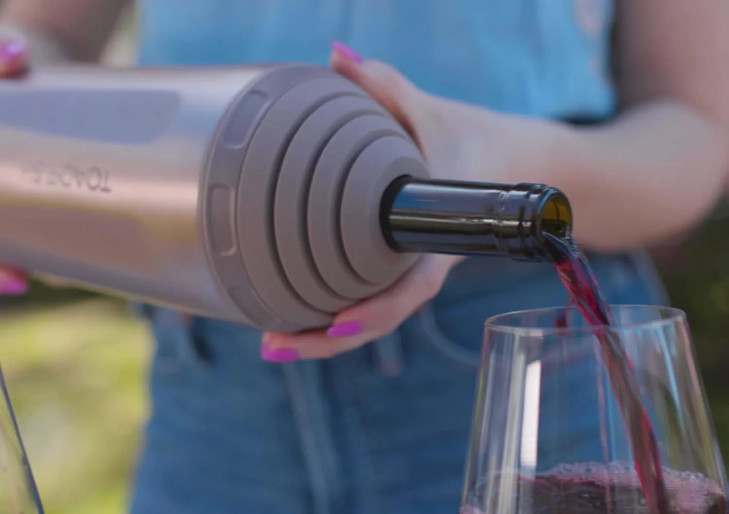 TOADFISH Stainless Steel Wine Chiller