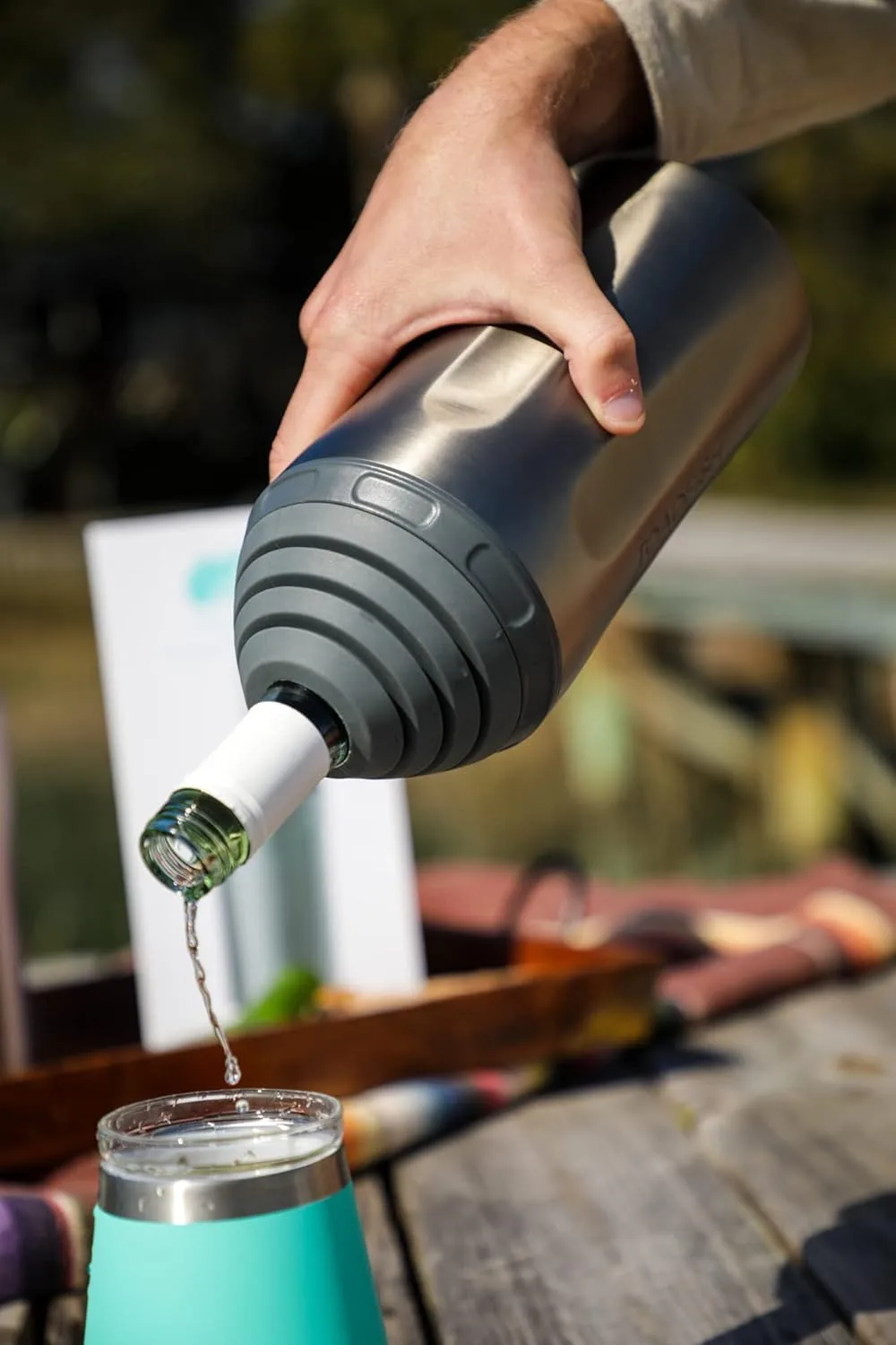 TOADFISH Stainless Steel Wine Chiller