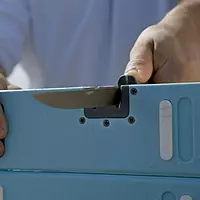 TOADFISH Stowaway Folding Cutting Board with Built-In Knife Sharpener