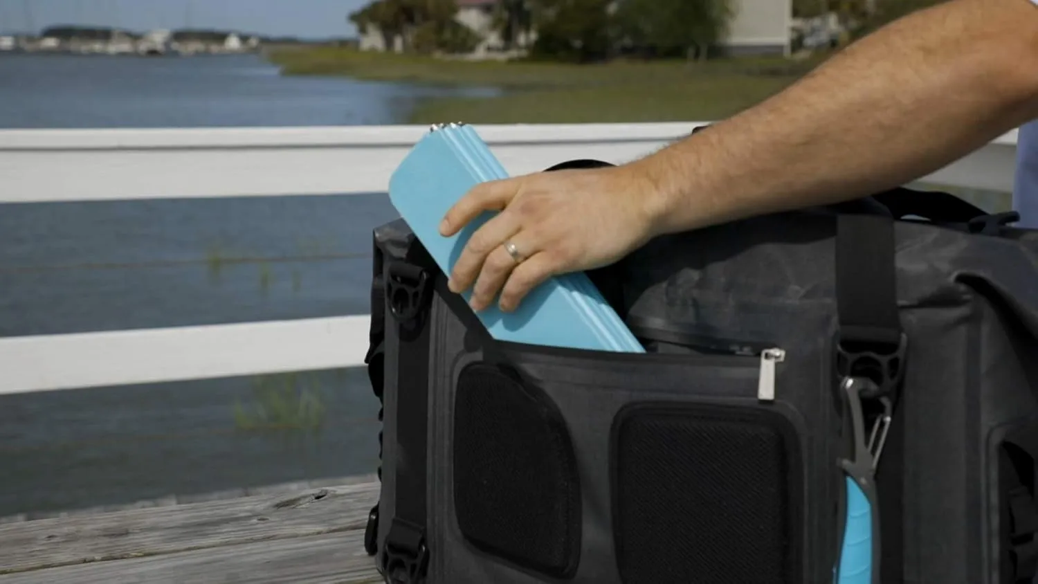 TOADFISH Stowaway Folding Cutting Board with Built-In Knife Sharpener