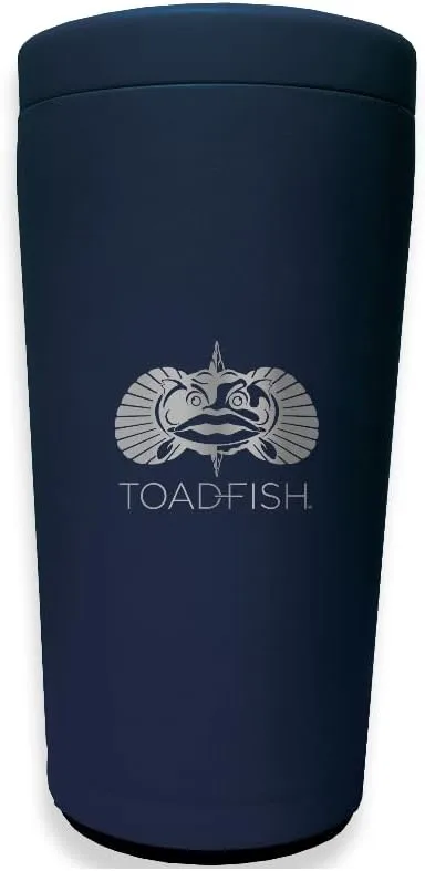 TOADFISH Universal Can Cooler 2.0 - Non-Tipping SmartGrip Stainless Steel