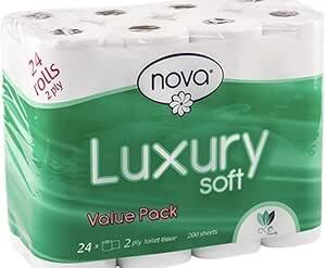 12211-2 - TOILET PAPER 2 PLY 48PACK NOVA