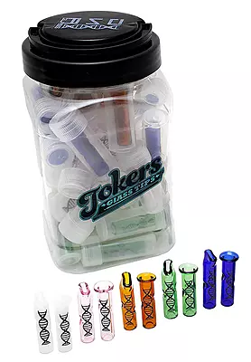 DNA Color Toker Glass Tips 40ct Jar