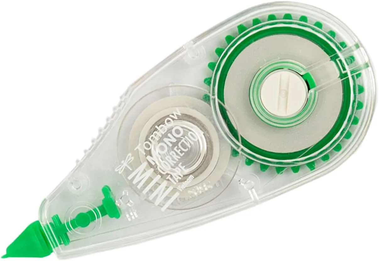 Tombow MONO Mini Correction Tape, 1/6in x 315in, 10-Pack (Clear)
