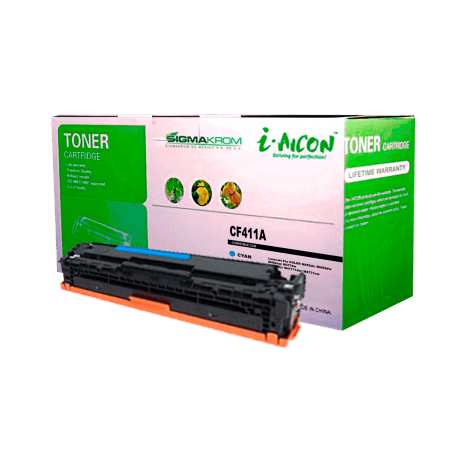 AICON CYAN TONER C-CF411A