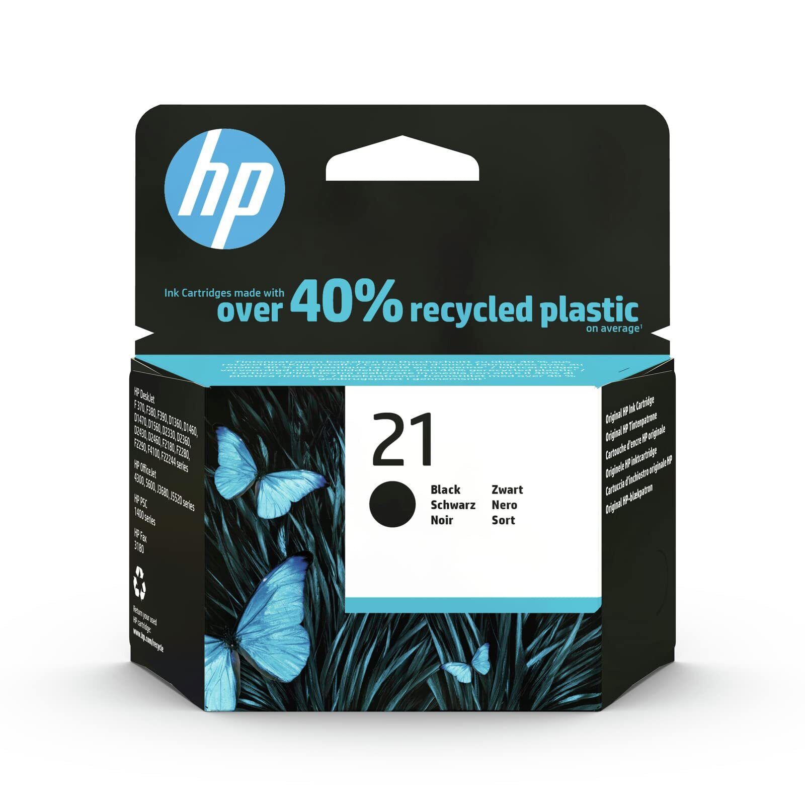 HP 21 BLACK ORIGINAL INK CARTRIDGE