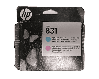 Cabezal HP 831 Magenta y Light Cyan